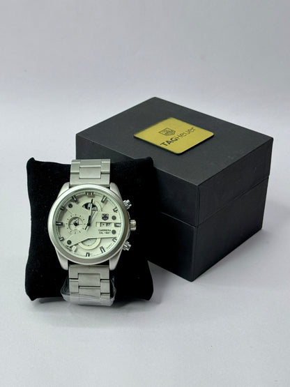 CR7 Watch Edition Silver Quartz Watch for Men