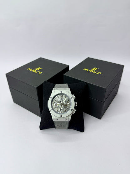 Big Bang Chronograph Skeleton Dial Men's Watch